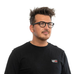 Ermenegildo Zegna Black Men Glasses Frame -   -  Ermenegildo Zegna.