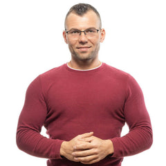 Ermenegildo Zegna Black Men Glasses Frame -   -  Ermenegildo Zegna.