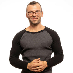 Lozza Brown Men Glasses Frame -   -  Lozza.