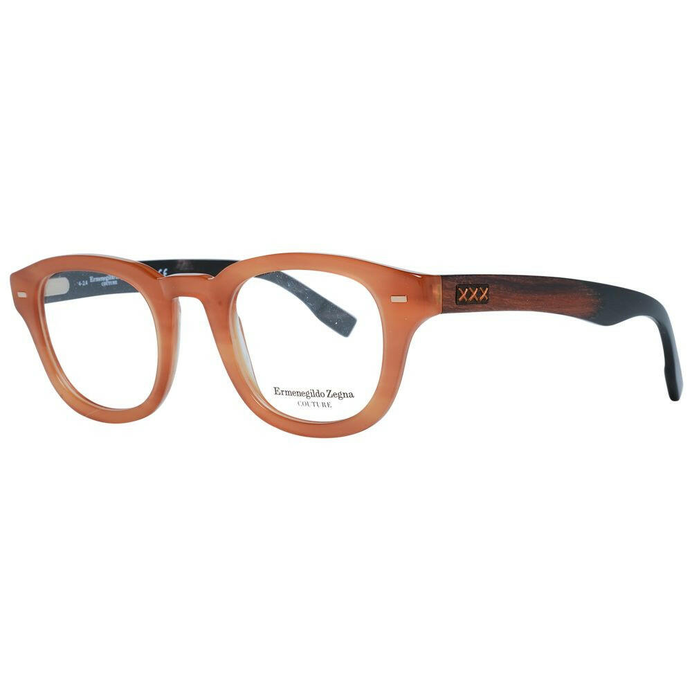 Ermenegildo Zegna Brown Men Glasses Frame -   -  Ermenegildo Zegna.