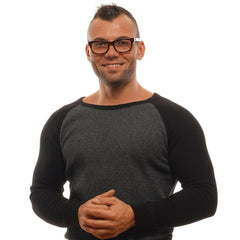 Ermenegildo Zegna Brown Men Glasses Frame - - Ermenegildo Zegna.