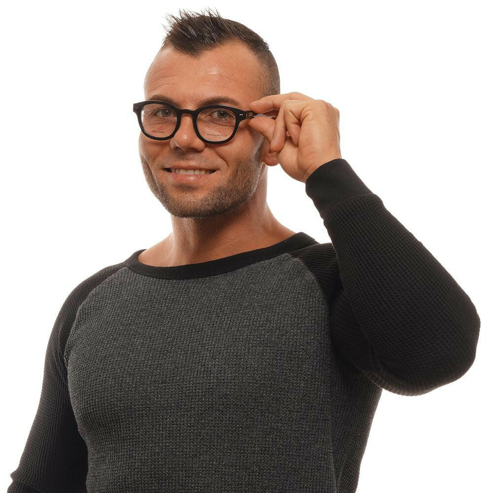 Ermenegildo Zegna Black Men Glasses Frame -   -  Ermenegildo Zegna. Ermenegildo Zegna Black Men Glasses Frame -   -  Ermenegildo Zegna.