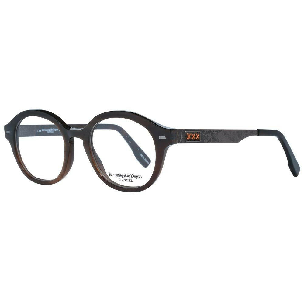 Ermenegildo Zegna Brown Men Glasses Frame -   -  Ermenegildo Zegna.