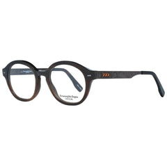 Ermenegildo Zegna Brown Men Glasses Frame -   -  Ermenegildo Zegna.