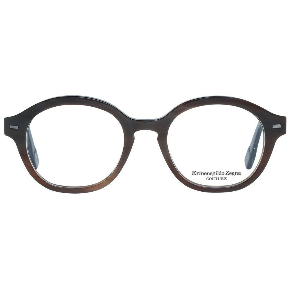 Ermenegildo Zegna Brown Men Glasses Frame -   -  Ermenegildo Zegna. Ermenegildo Zegna Brown Men Glasses Frame -   -  Ermenegildo Zegna.