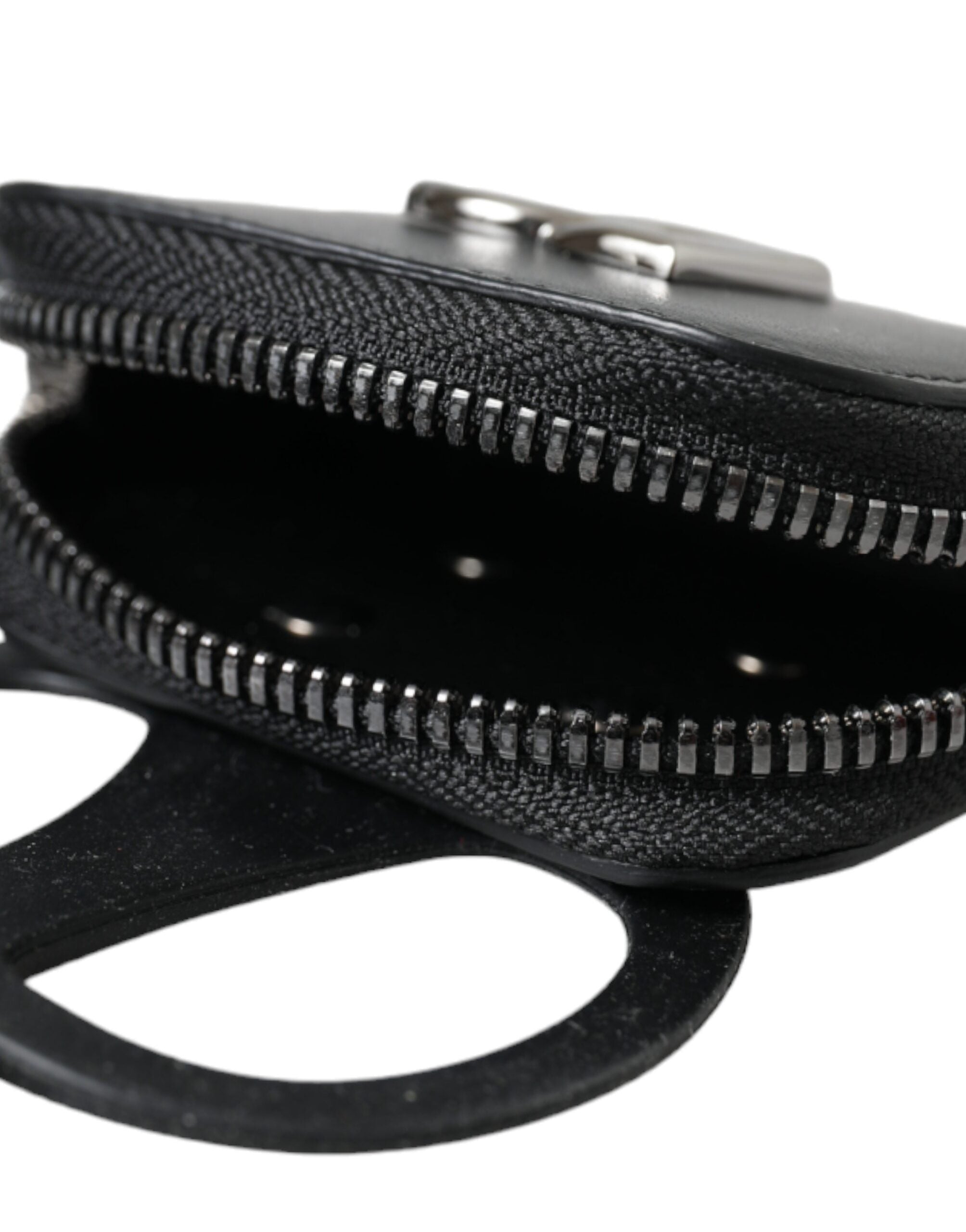 Dolce & Gabbana Black Calfskin Leather DG Logo Coin Purse Lanyard Wallet -   -  Dolce & Gabbana. Dolce & Gabbana Black Calfskin Leather DG Logo Coin Purse Lanyard Wallet -   -  Dolce & Gabbana.