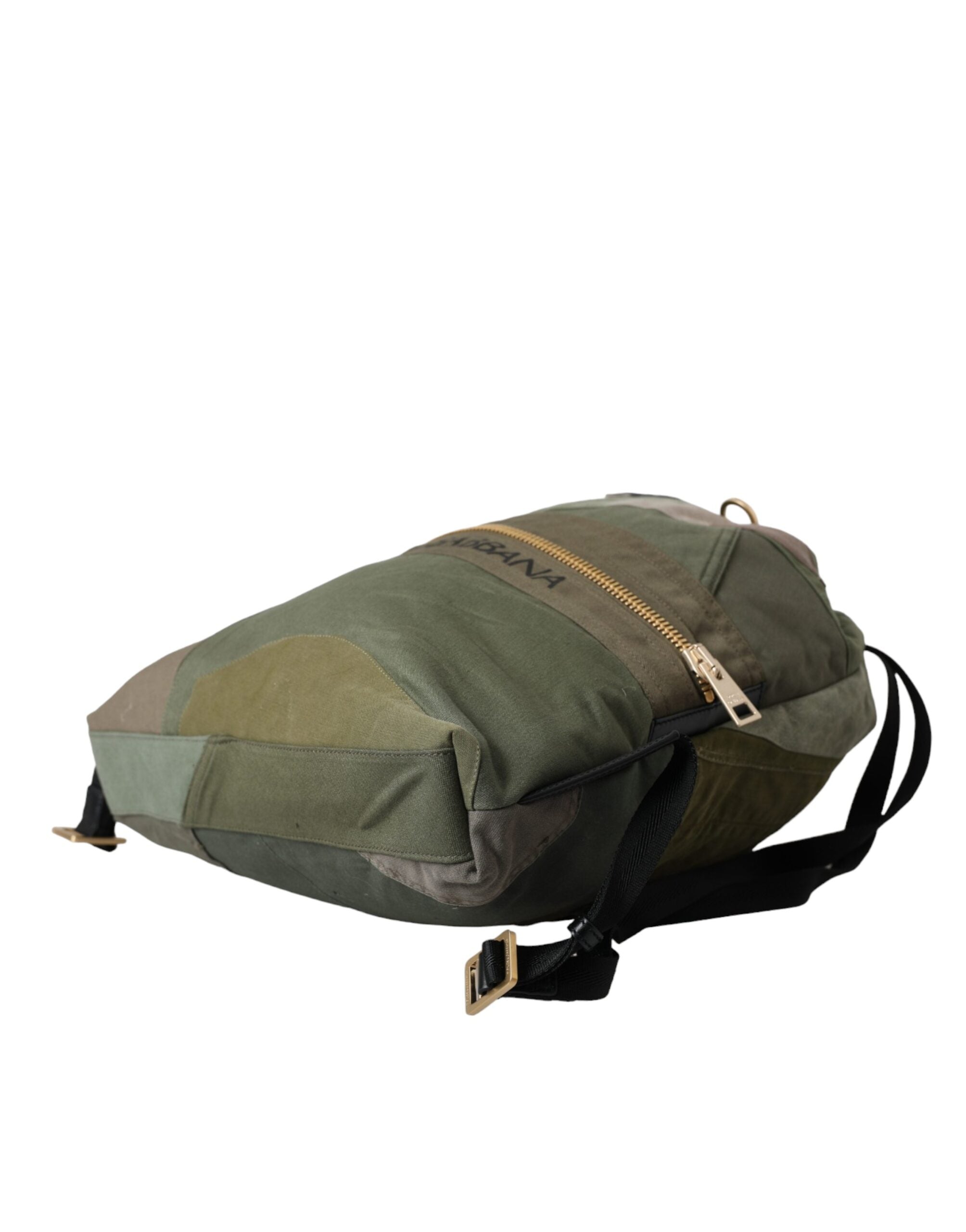 Dolce & Gabbana Military Green Patchwork Rucksack Backpack Bag -   -  Dolce & Gabbana. Dolce & Gabbana Military Green Patchwork Rucksack Backpack Bag -   -  Dolce & Gabbana.