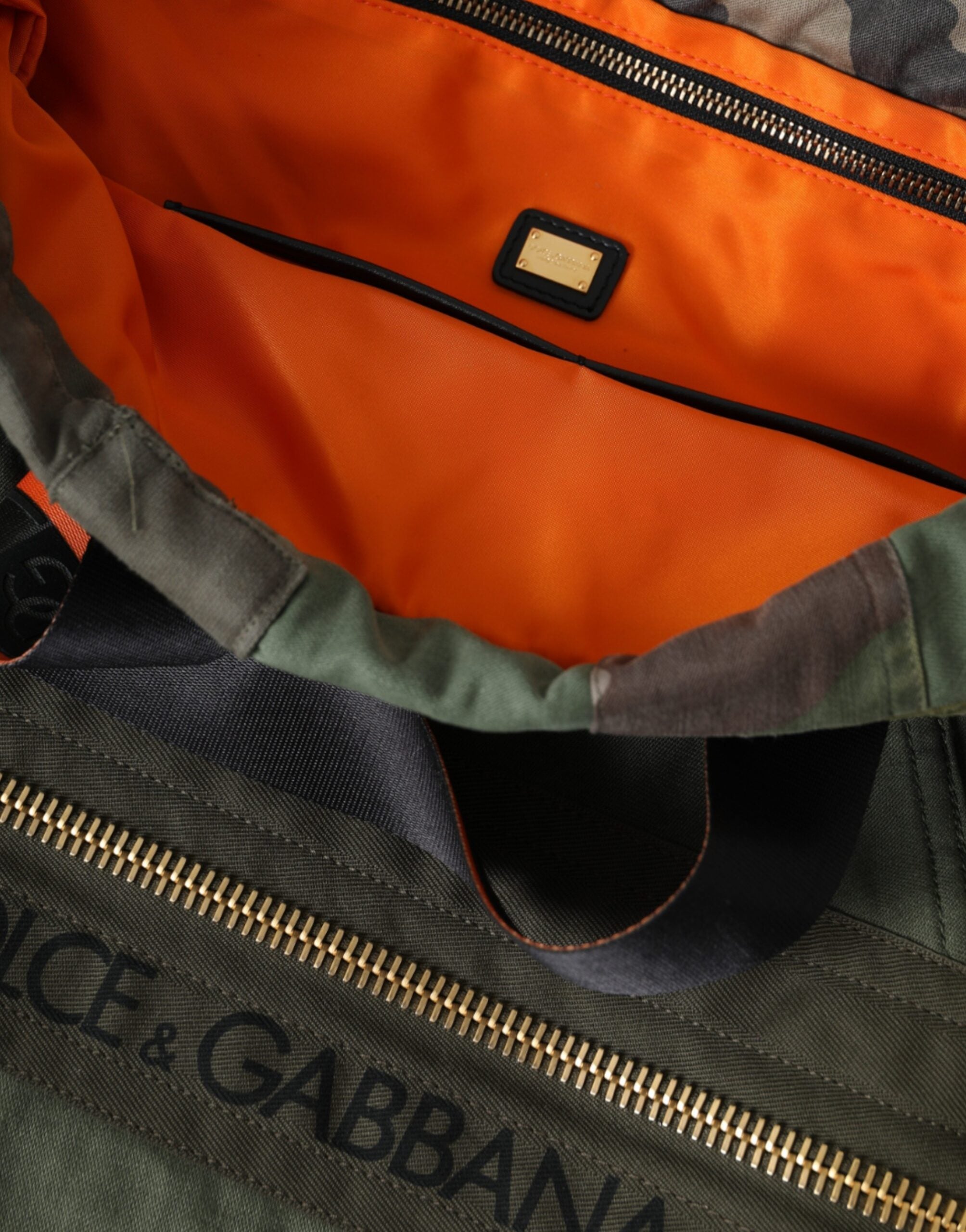 Dolce & Gabbana Military Green Patchwork Rucksack Backpack Bag -   -  Dolce & Gabbana. Dolce & Gabbana Military Green Patchwork Rucksack Backpack Bag -   -  Dolce & Gabbana.