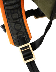 Dolce & Gabbana Military Green Patchwork Rucksack Backpack Bag -   -  Dolce & Gabbana.