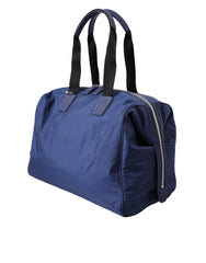 Dolce & Gabbana Blue Nylon Calfskin Hand Shoulder Duffel Bag -  Luggage and Travel for Men -  Dolce & Gabbana.