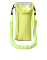 Dolce & Gabbana Yellow Green Plastic DG Logo Neck Strap Cardholder Wallet -   -  Dolce & Gabbana.