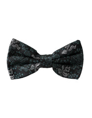 Dolce & Gabbana Multicolor Fantasy Floral Silk Adjustable Neck Men Bow Tie -  Neckties, Men -  Dolce & Gabbana.