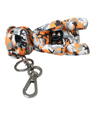 Dolce & Gabbana Multicolor Camouflage Animal Silhouette Keychain Keyring -  MenΒ΄s Keychains -  Dolce & Gabbana.