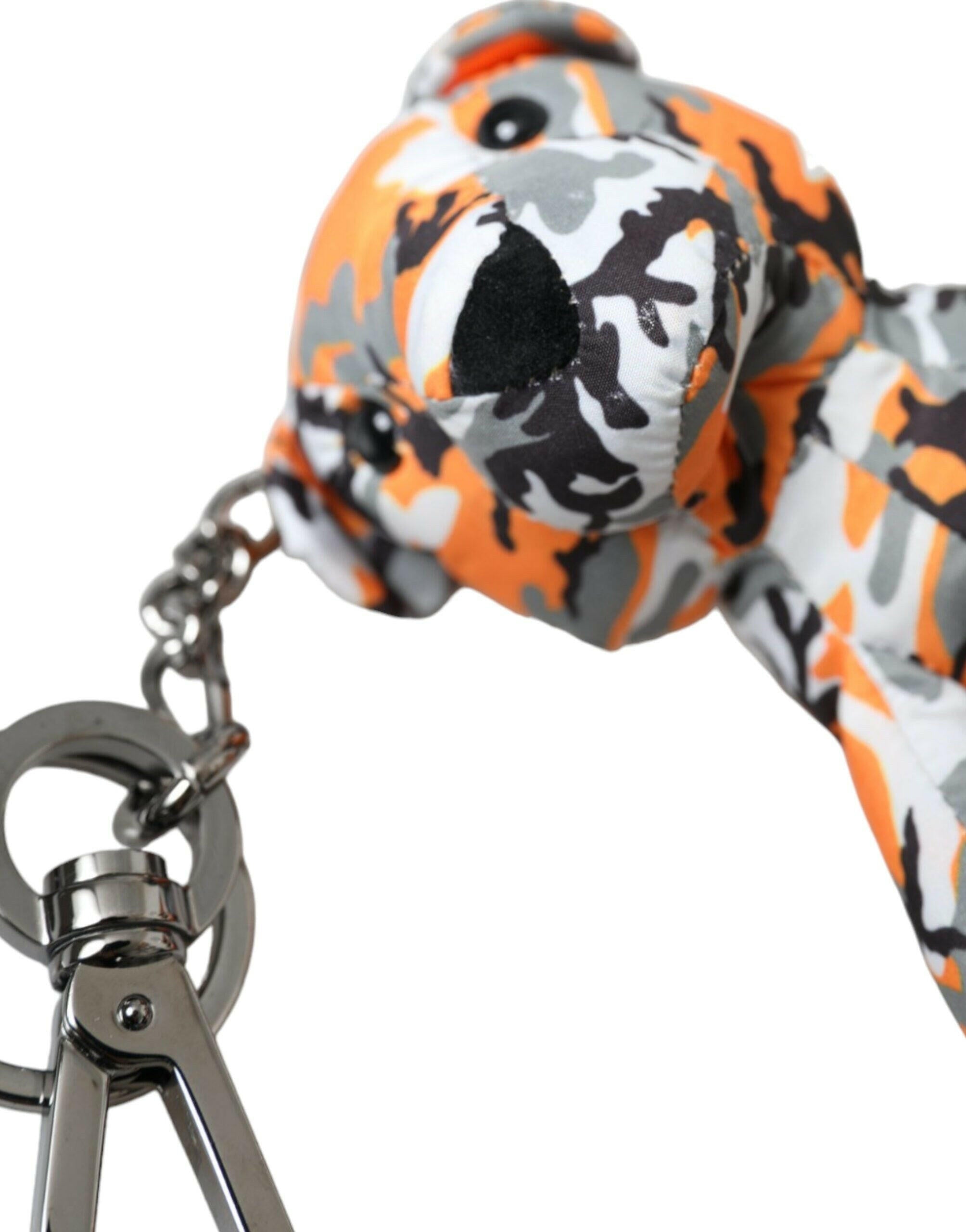 Dolce & Gabbana Multicolor Camouflage Animal Silhouette Keychain Keyring -  MenΒ΄s Keychains -  Dolce & Gabbana. Dolce & Gabbana Multicolor Camouflage Animal Silhouette Keychain Keyring -  MenΒ΄s Keychains -  Dolce & Gabbana.