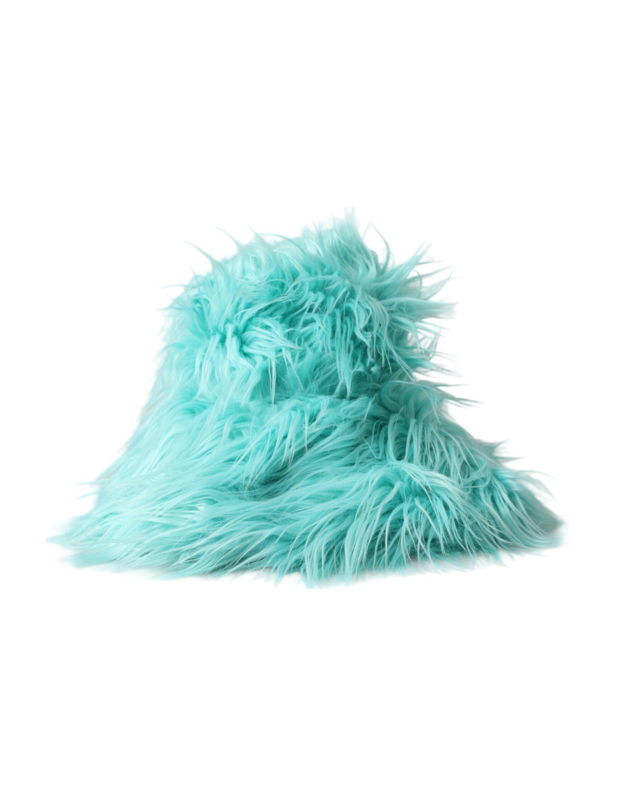 Dolce & Gabbana Mint Green Acrylic Fur Womens Bucket Hat -   -  Dolce & Gabbana. Dolce & Gabbana Mint Green Acrylic Fur Womens Bucket Hat -   -  Dolce & Gabbana.