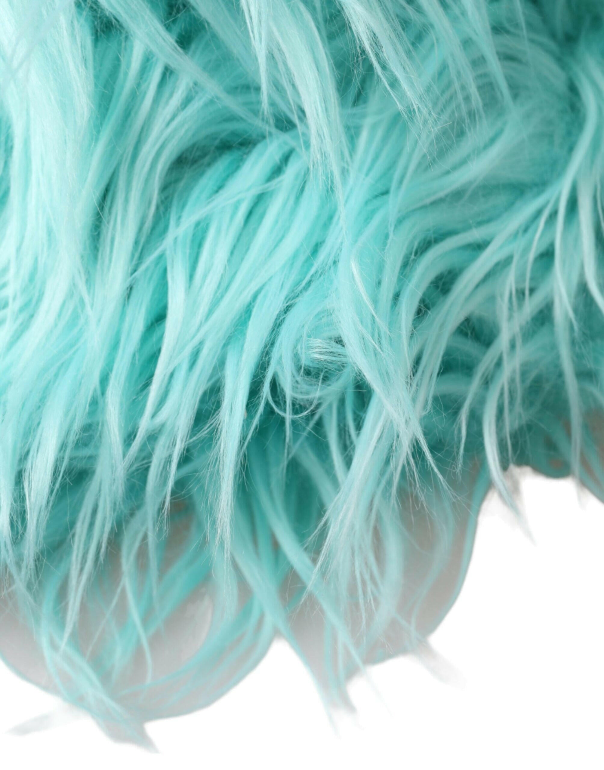 Dolce & Gabbana Mint Green Acrylic Fur Womens Bucket Hat -   -  Dolce & Gabbana. Dolce & Gabbana Mint Green Acrylic Fur Womens Bucket Hat -   -  Dolce & Gabbana.