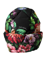 Dolce & Gabbana Black Floral Print Whole Head Wrap Hat -   -  Dolce & Gabbana.
