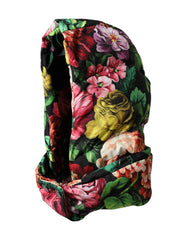 Dolce & Gabbana Hat Multicolor Floral Whole Head Wrap Hat - - Dolce & Gabbana.