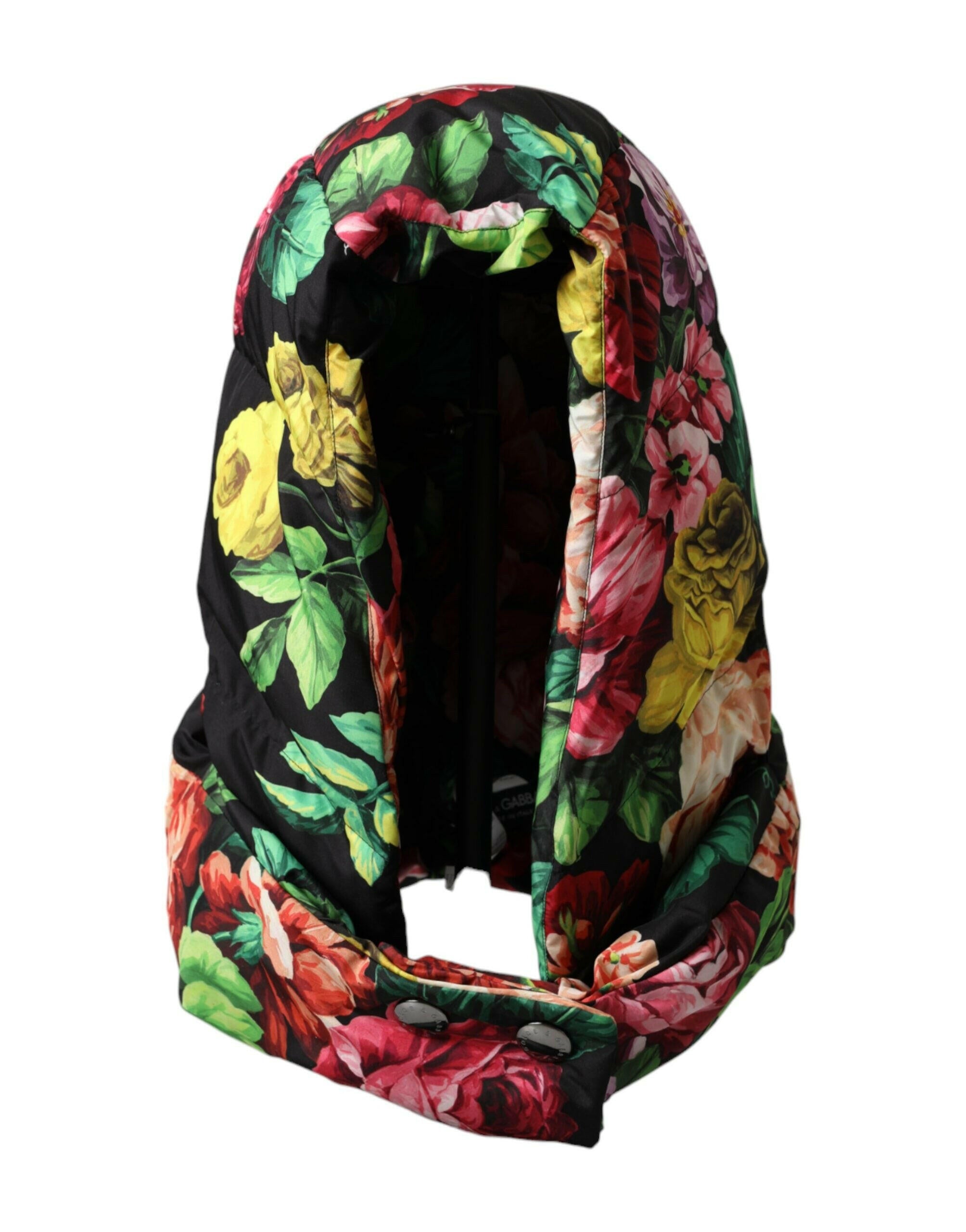 Dolce & Gabbana Hat Multicolor Floral Whole Head Wrap Hat - - Dolce & Gabbana.