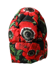 Dolce & Gabbana Multicolor Anemone Whole Head Wrap Hat - - Dolce & Gabbana.
