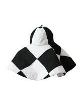 Dolce & Gabbana Black White Checkered Wide Brim Floppy Hat -   -  Dolce & Gabbana.