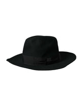 Dolce & Gabbana Black Rabbit Fedora Trilby Women Hat -   -  Dolce & Gabbana.