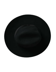 Dolce & Gabbana Black Rabbit Fedora Trilby Women Hat -   -  Dolce & Gabbana.