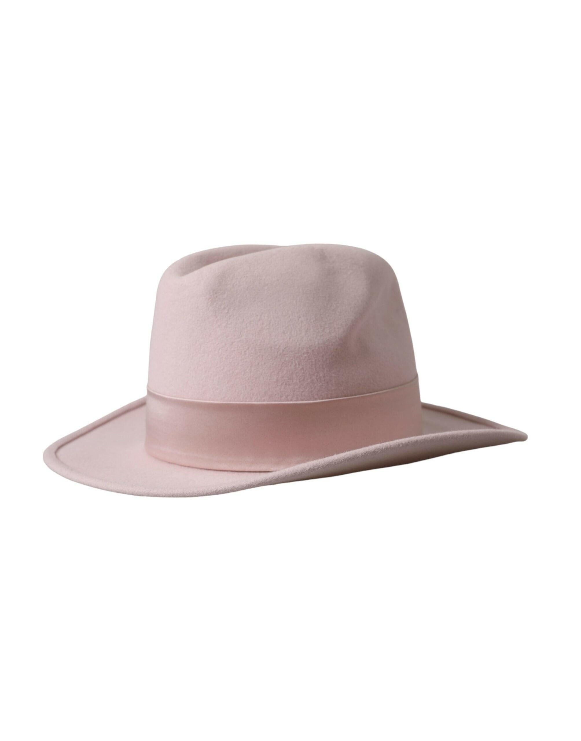 Dolce & Gabbana Pink Rabbit Fedora Trilby Women Hat -   -  Dolce & Gabbana. Dolce & Gabbana Pink Rabbit Fedora Trilby Women Hat -   -  Dolce & Gabbana.