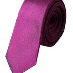 Dolce & Gabbana Purple Solid Satin Silk Adjustable Men Tie -  Neckties, Men -  Dolce & Gabbana.