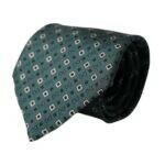 Dolce & Gabbana Green Silk Branded Logo Adjustable Men Tie -  Neckties, Men -  Dolce & Gabbana.