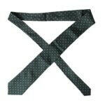 Dolce & Gabbana Green Silk Branded Logo Adjustable Men Tie -  Neckties, Men -  Dolce & Gabbana.