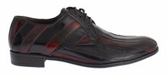 Dolce & Gabbana Black Bordeaux Leather Dress Formal Shoes -   -  Dolce & Gabbana.