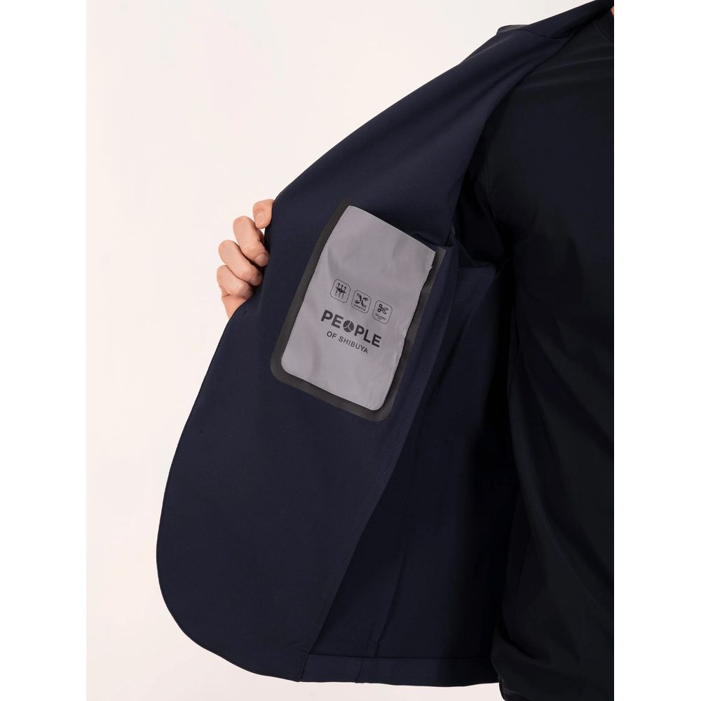 People Of Shibuya Blue Polyester Jacket -   -  People Of Shibuya. People Of Shibuya Blue Polyester Jacket -   -  People Of Shibuya.