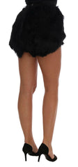 Dolce & Gabbana Black Mink Nutria Fur Mini Hot Pants -   -  Dolce & Gabbana.