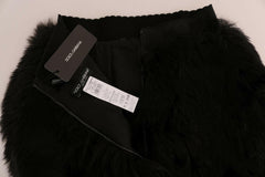 Dolce & Gabbana Black Mink Nutria Fur Mini Hot Pants -   -  Dolce & Gabbana.