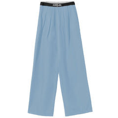 Comme Des Fuckdown Light Blue Polyester Women Palazzo Pants -   -  Comme Des Fuckdown.