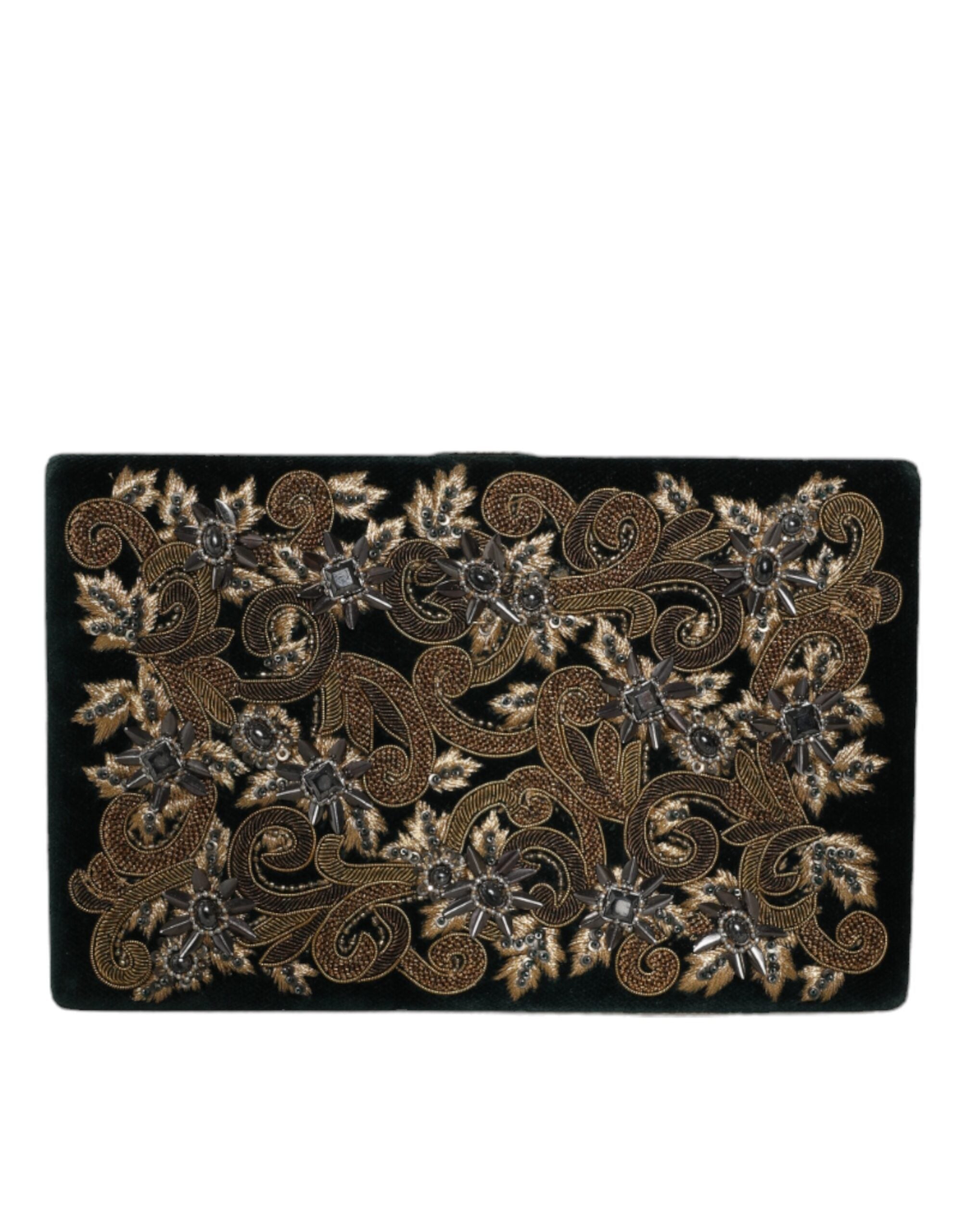 Dolce & Gabbana Black Velvet Gold Frame Clutch Evening Party Purse Bag -  Luxury Clutch Bag for Women -  Dolce & Gabbana. Dolce & Gabbana Black Velvet Gold Frame Clutch Evening Party Purse Bag -  Luxury Clutch Bag for Women -  Dolce & Gabbana.