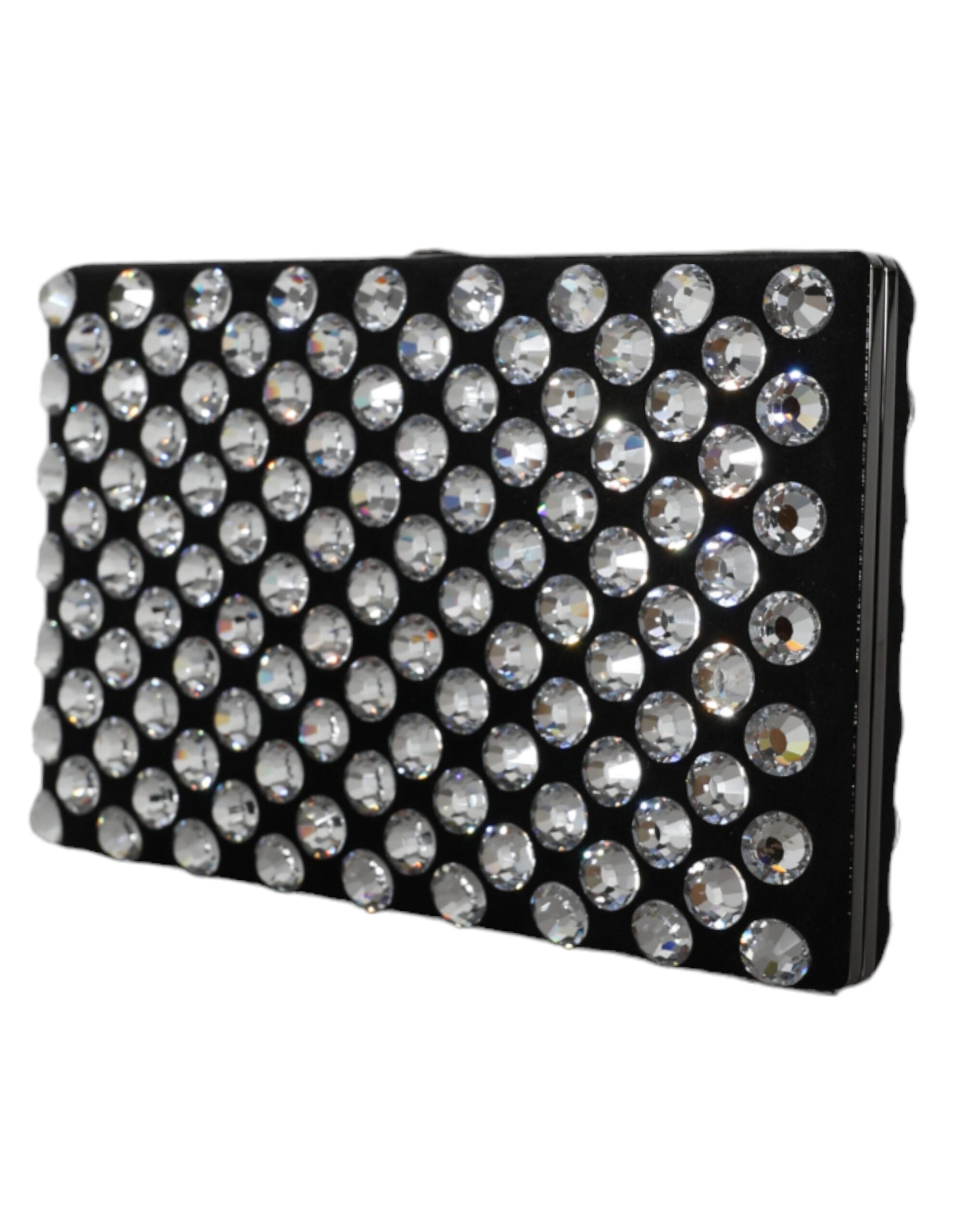 Dolce & Gabbana Black Velvet Crystal Clutch Evening Party Purse Bag -  Luxury Clutch Bag for Women -  Dolce & Gabbana. Dolce & Gabbana Black Velvet Crystal Clutch Evening Party Purse Bag -  Luxury Clutch Bag for Women -  Dolce & Gabbana.
