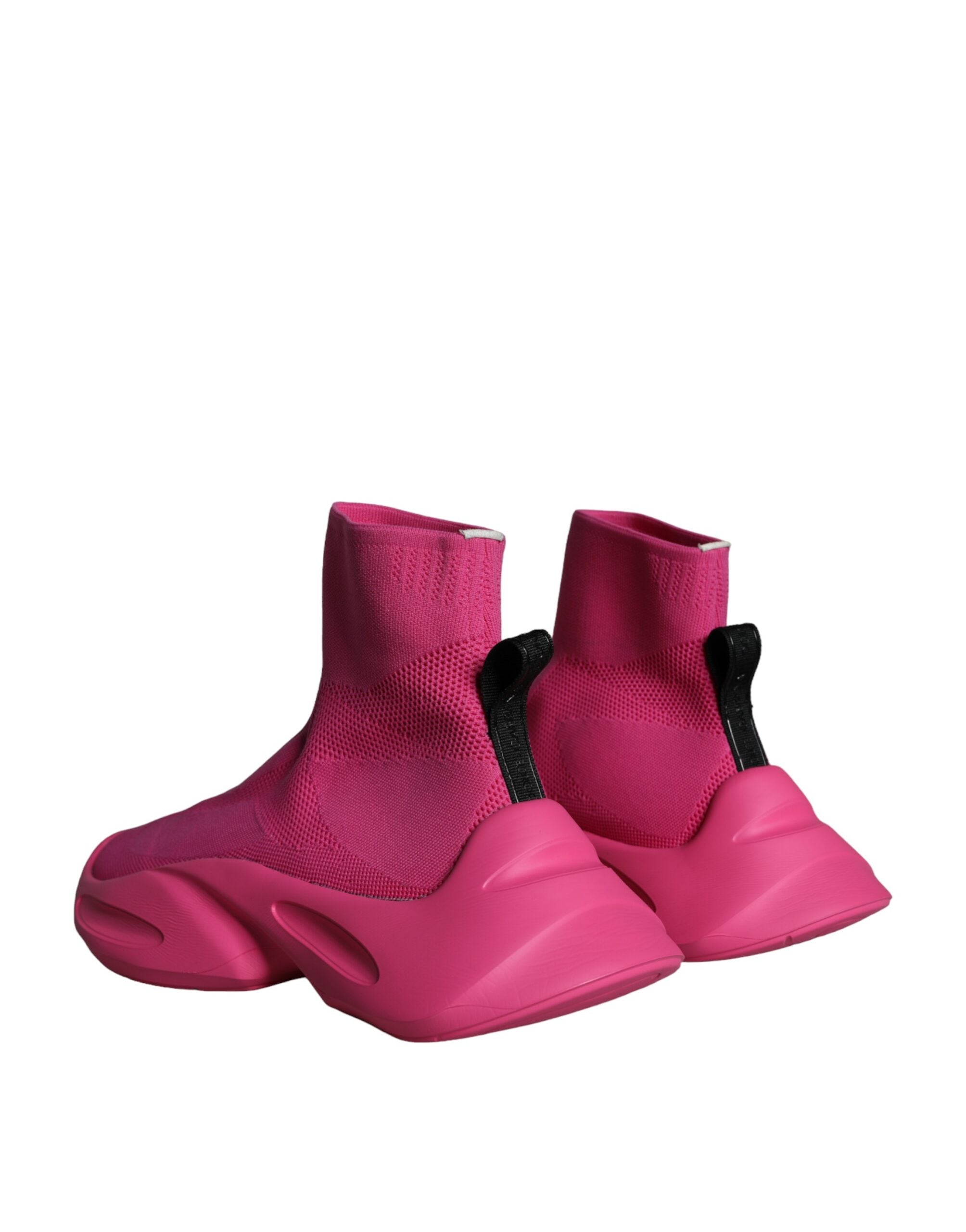 Dolce & Gabbana Pink Logo Print Slip On Socks Sneakers Shoes -   -  Dolce & Gabbana. Dolce & Gabbana Pink Logo Print Slip On Socks Sneakers Shoes -   -  Dolce & Gabbana.