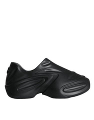 Dolce & Gabbana Black Foiled Rubber Toy Low Top Sneakers Shoes -   -  Dolce & Gabbana.