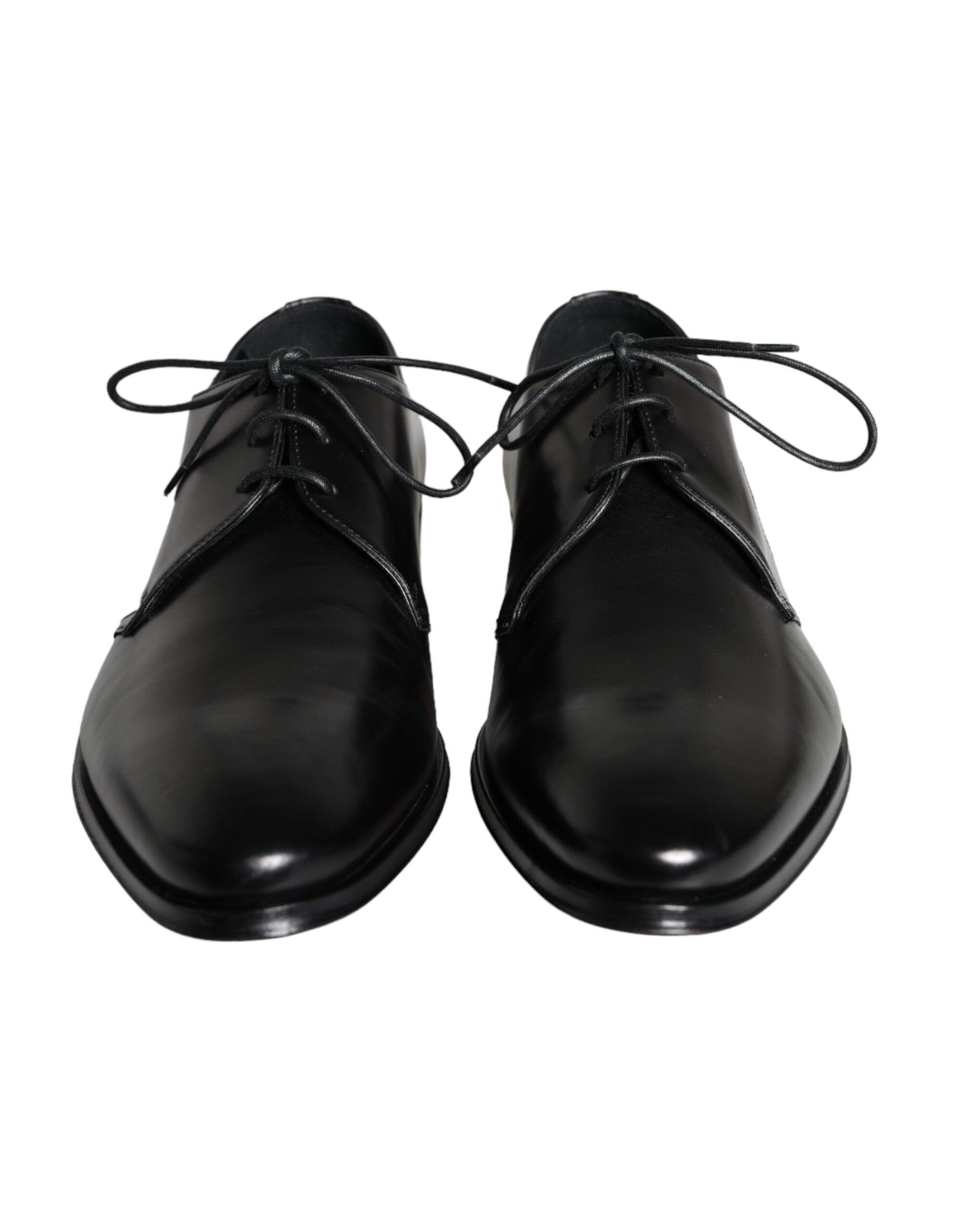 Dolce & Gabbana Black Calfskin Leather Derby Men Dress Shoes -   -  Dolce & Gabbana. Dolce & Gabbana Black Calfskin Leather Derby Men Dress Shoes -   -  Dolce & Gabbana.