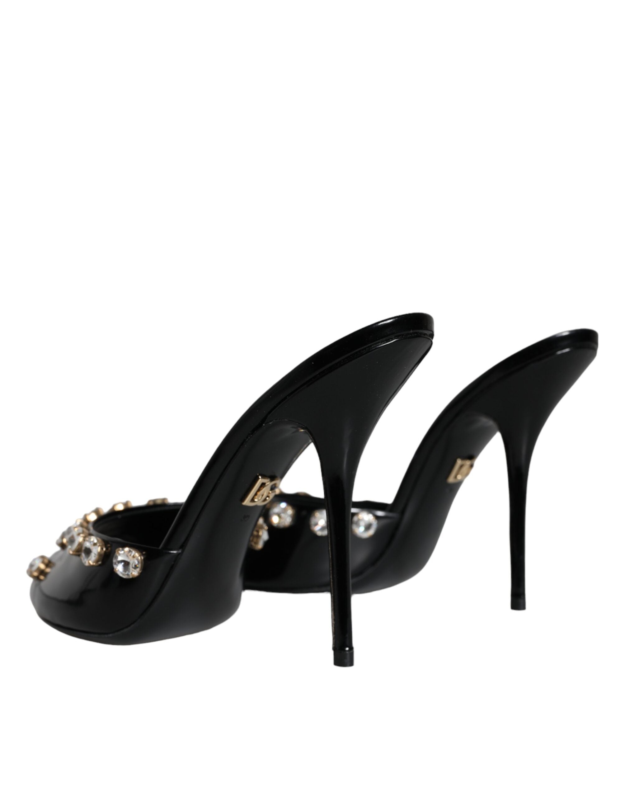 Dolce & Gabbana Black Crystal Heels Keira Sandals Shoes -   -  Dolce & Gabbana. Dolce & Gabbana Black Crystal Heels Keira Sandals Shoes -   -  Dolce & Gabbana.