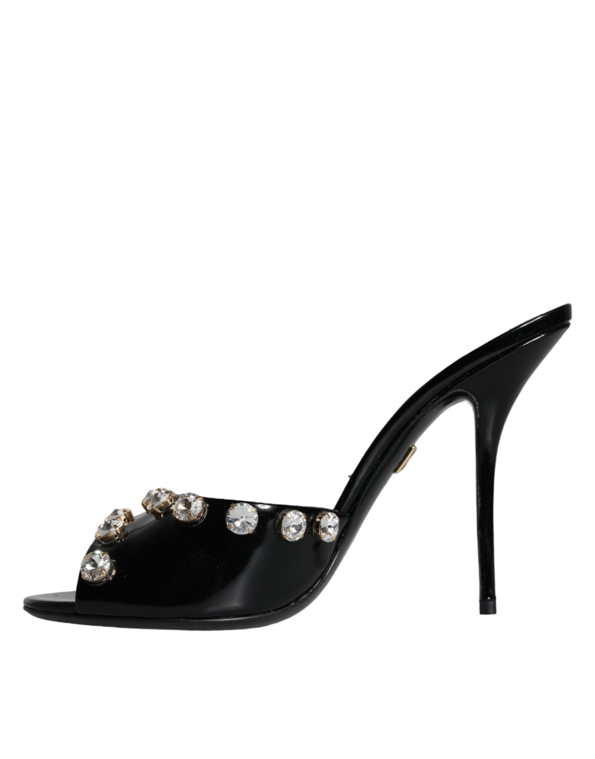 Dolce & Gabbana Black Crystal Heels Keira Sandals Shoes -   -  Dolce & Gabbana. Dolce & Gabbana Black Crystal Heels Keira Sandals Shoes -   -  Dolce & Gabbana.