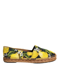 Dolce & Gabbana Multicolor Lemon Slip On Espadrilles Shoes -   -  Dolce & Gabbana.