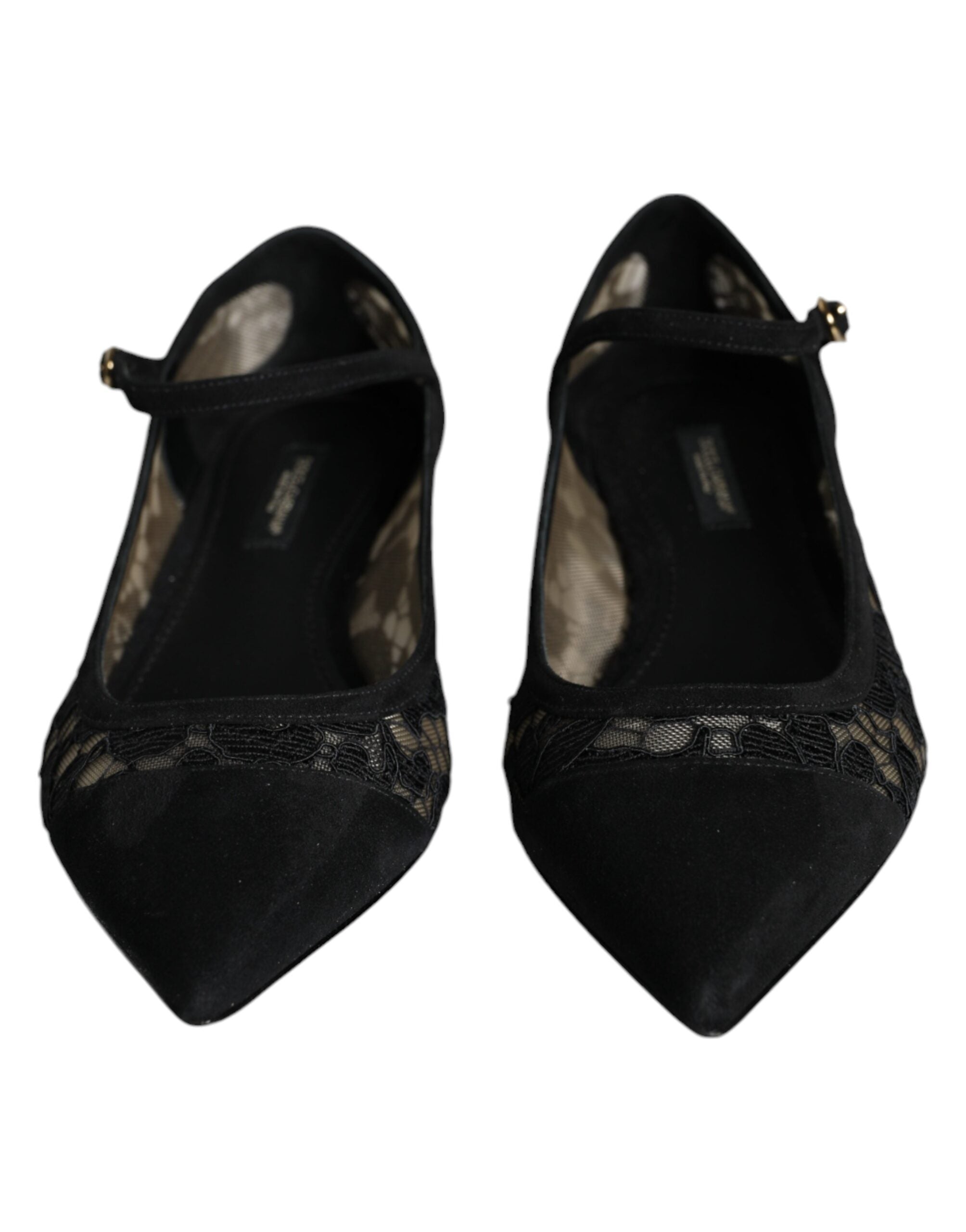 Dolce & Gabbana Black Taormina Lace Bellucci Flats Shoes -   -  Dolce & Gabbana. Dolce & Gabbana Black Taormina Lace Bellucci Flats Shoes -   -  Dolce & Gabbana.