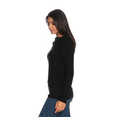 Yes Zee Black Viscose Sweater -   -  Yes Zee.