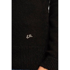 Yes Zee Black Viscose Sweater -   -  Yes Zee.