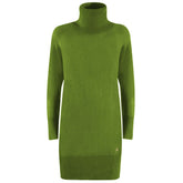 Yes Zee Green Viscose Dress -   -  Yes Zee.