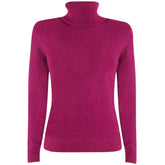 Yes Zee Fuchsia Viscose Sweater -   -  Yes Zee.