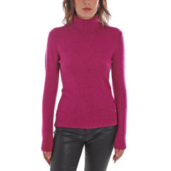 Yes Zee Fuchsia Viscose Sweater -   -  Yes Zee.